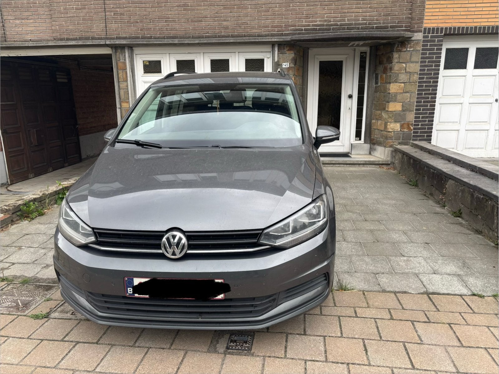 VW Touran 7places 1.6Diesel, Argent ou Gris, Achat, Euro 6, 7 places