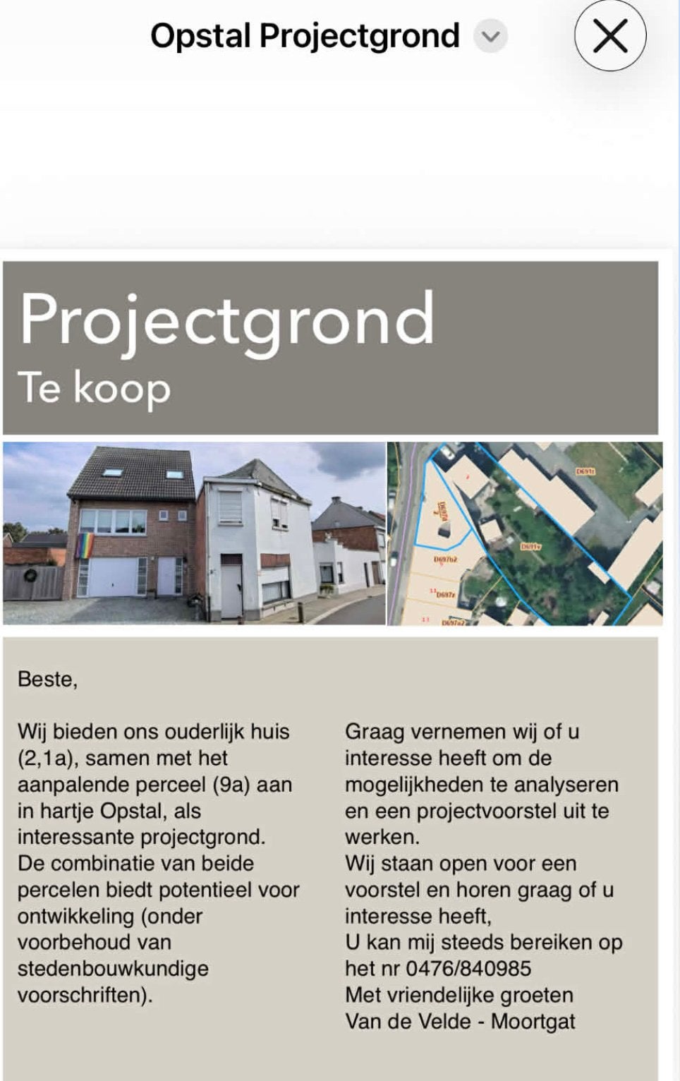 Projectgrond