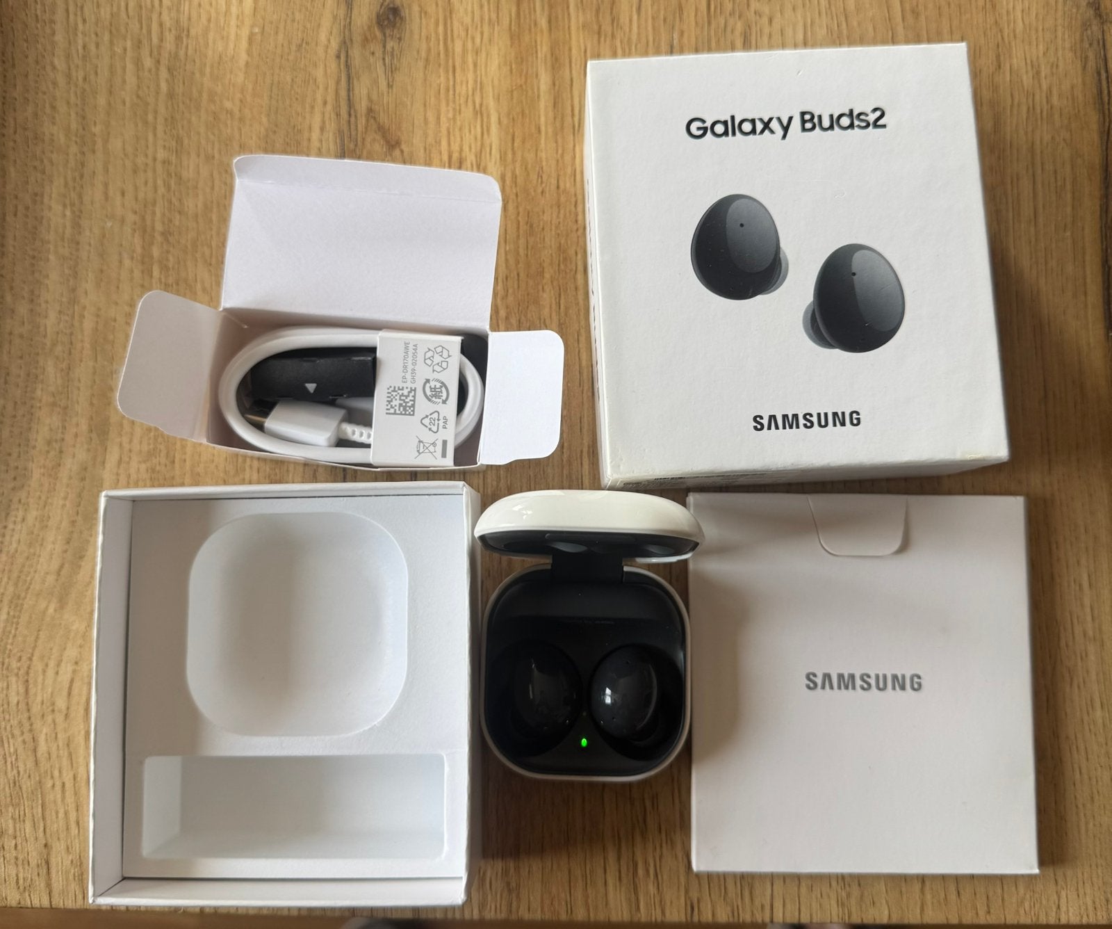 Samsung Galaxy Buds2 compleet met doos – zeer goede staat, Enlèvement, Comme neuf, Samsung