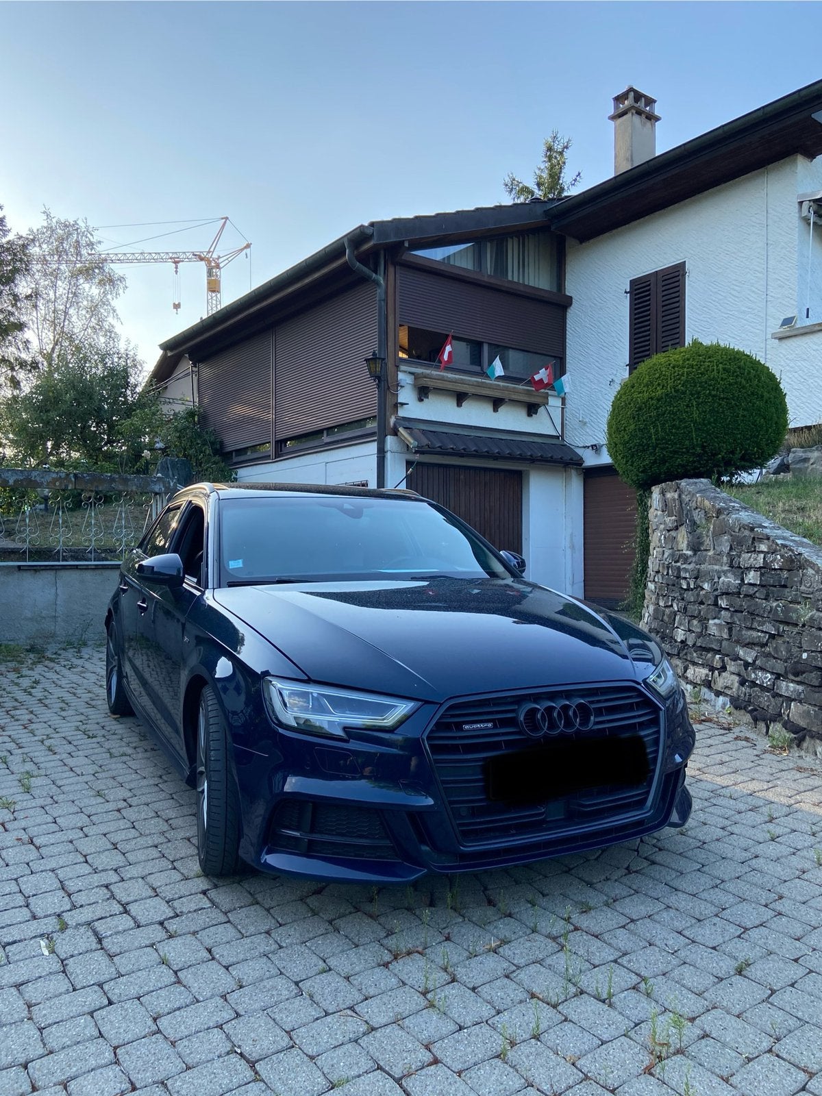 Audi A3 S line Plus 184 Quattro, Cuir et Alcantara, Achat, Noir, 5 portes
