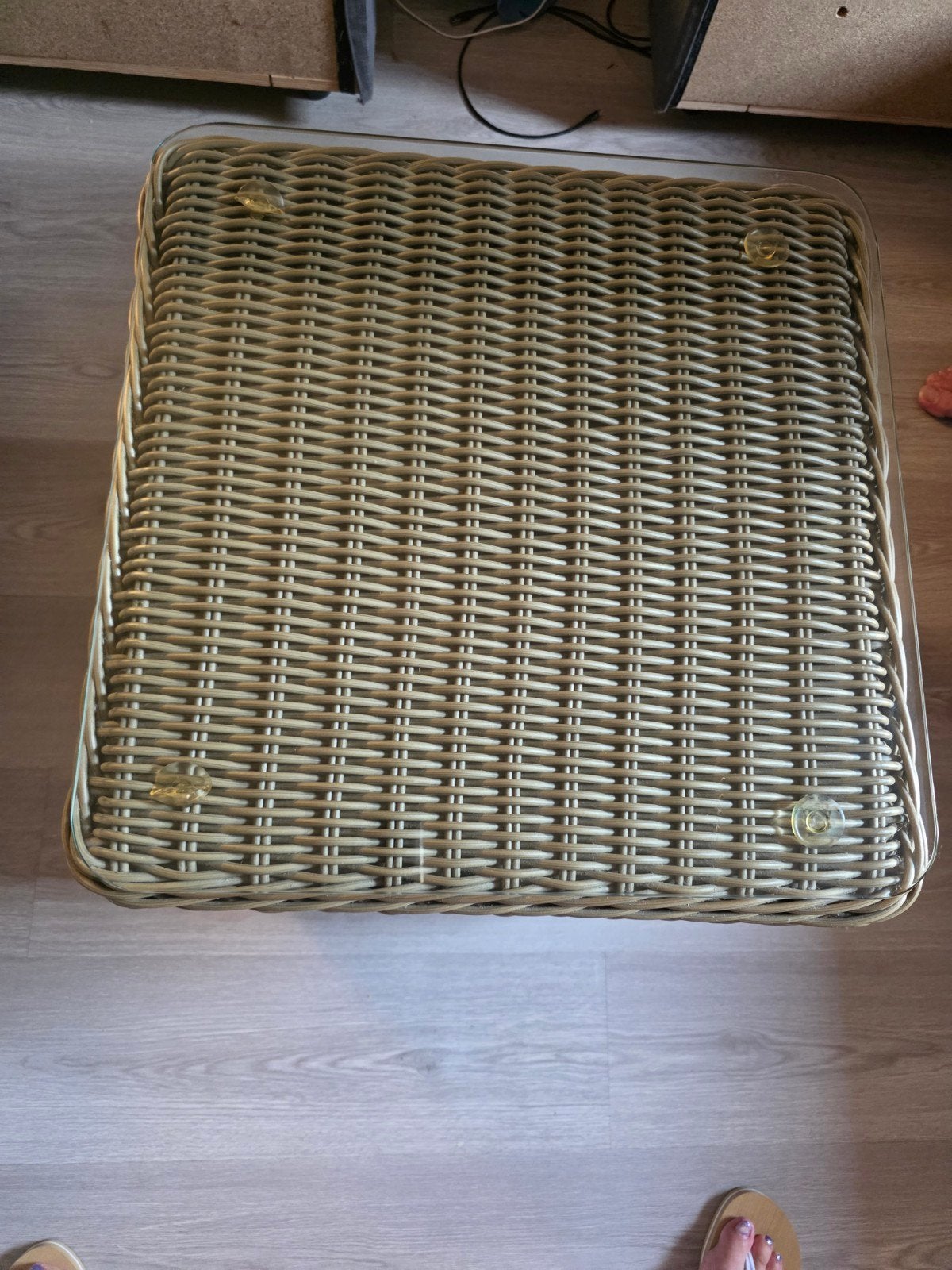 Tuin tafel MOET WEG, Enlèvement, Verre