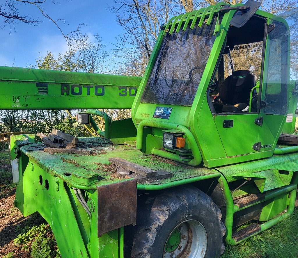 Merlo verreiker roterend, Enlèvement