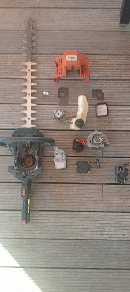Stihl HS 80 heggenschaar, Tuin en Terras, Ophalen, Gebruikt, Benzine, Stilh