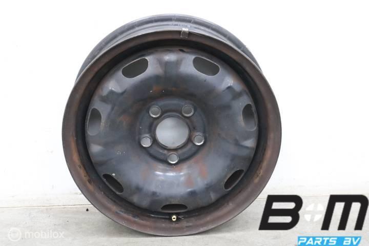 1 losse 14 inch stalen velg VW Polo 2G 2Q0601027C, Utilisé, Jante(s)