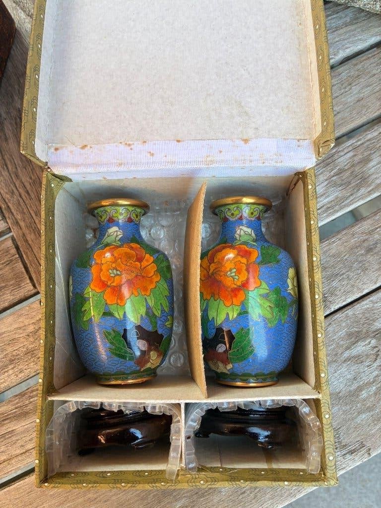 Chinese koperen vaasjes, Ophalen, Koper