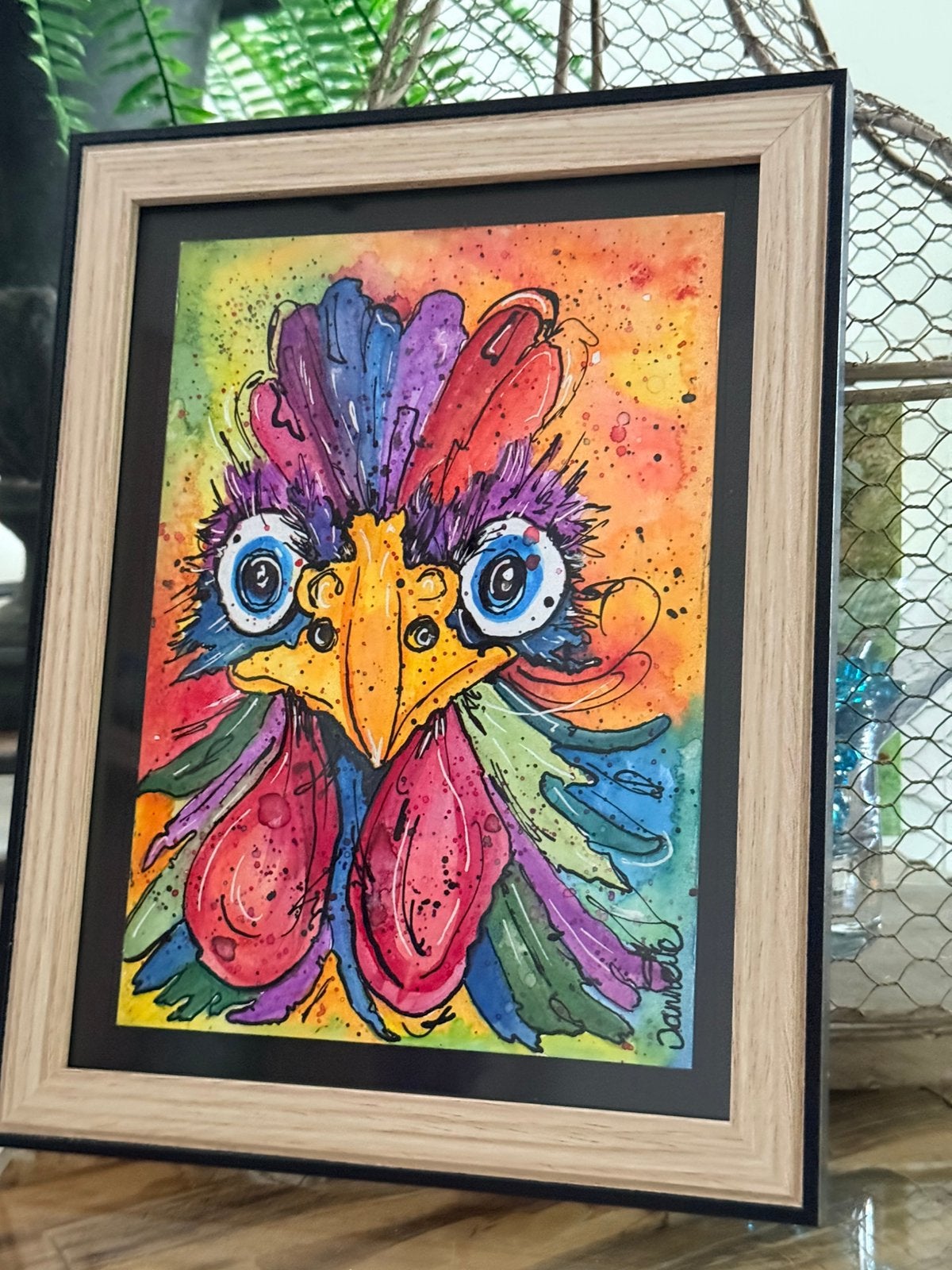 Vrolijke kunst Haan, Verzenden