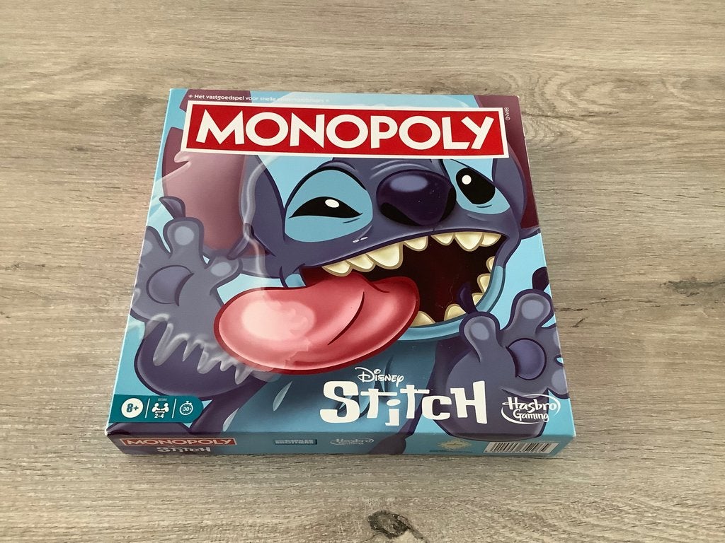 Disney Stitch Monopoly, 1 ou 2 joueurs, Enlèvement ou Envoi, Comme neuf, HASBRO