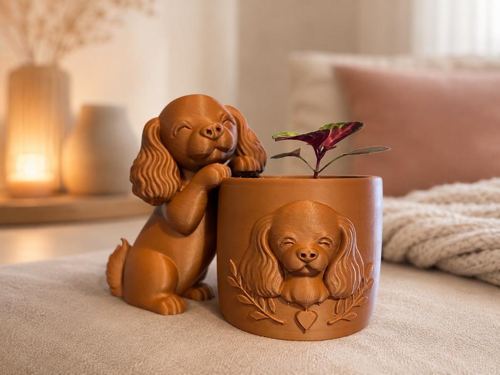 Cavalier bloempotje, Tuin en Terras, Bloempotten, Nieuw, Ophalen of Verzenden