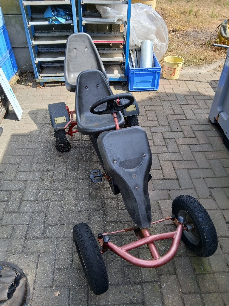 Go cart duozit met aanhangwagentje, Kinderen en Baby's, Speelgoed | Buiten | Skelters, Ophalen, Gebruikt, Duozit