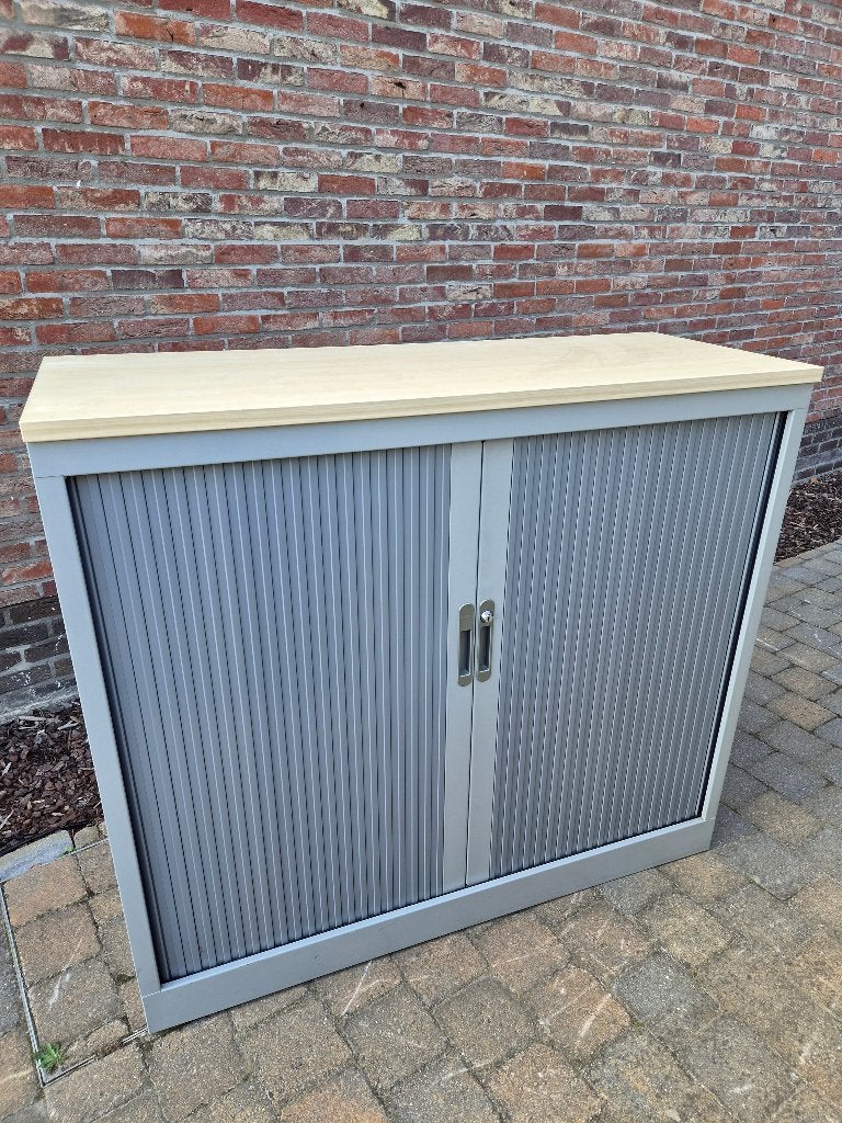 Zeer mooie Metalen Roldeurkast -Topprijs!, Ophalen, Zo goed als nieuw