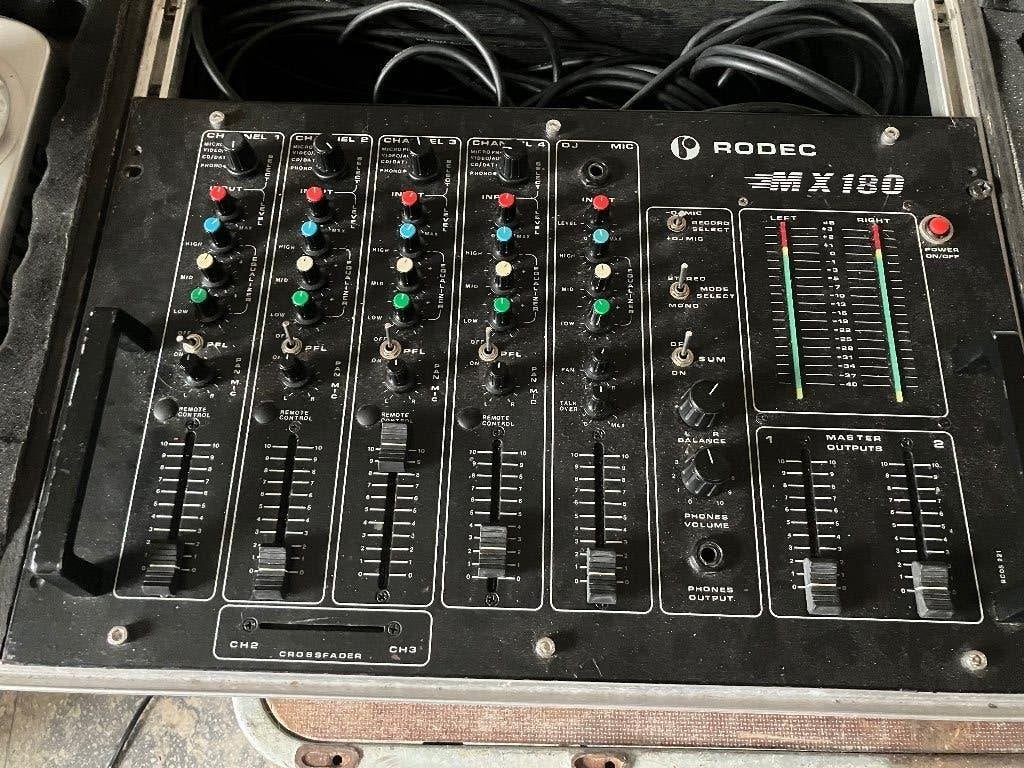 Rodec MX180 mixer, Muziek en Instrumenten, Ophalen, Gebruikt, Minder dan 5 kanalen
