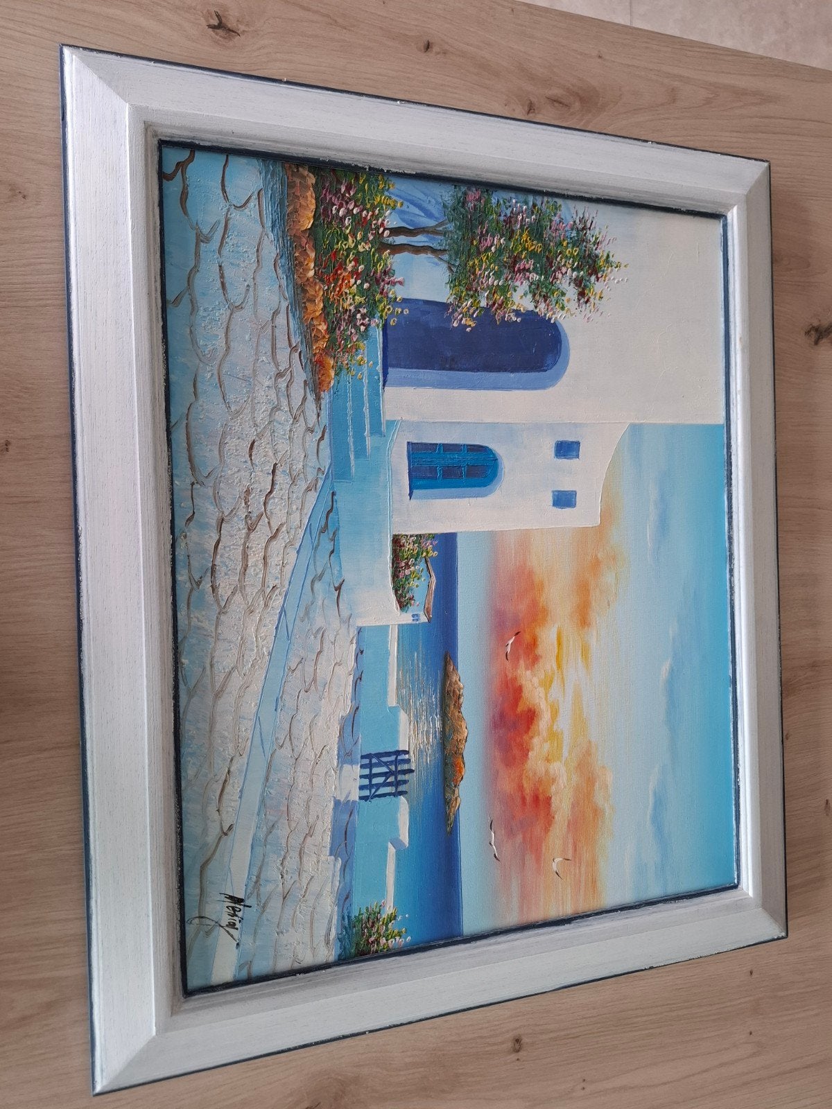 2 Griekse schilderijen, Antiek en Kunst, Ophalen