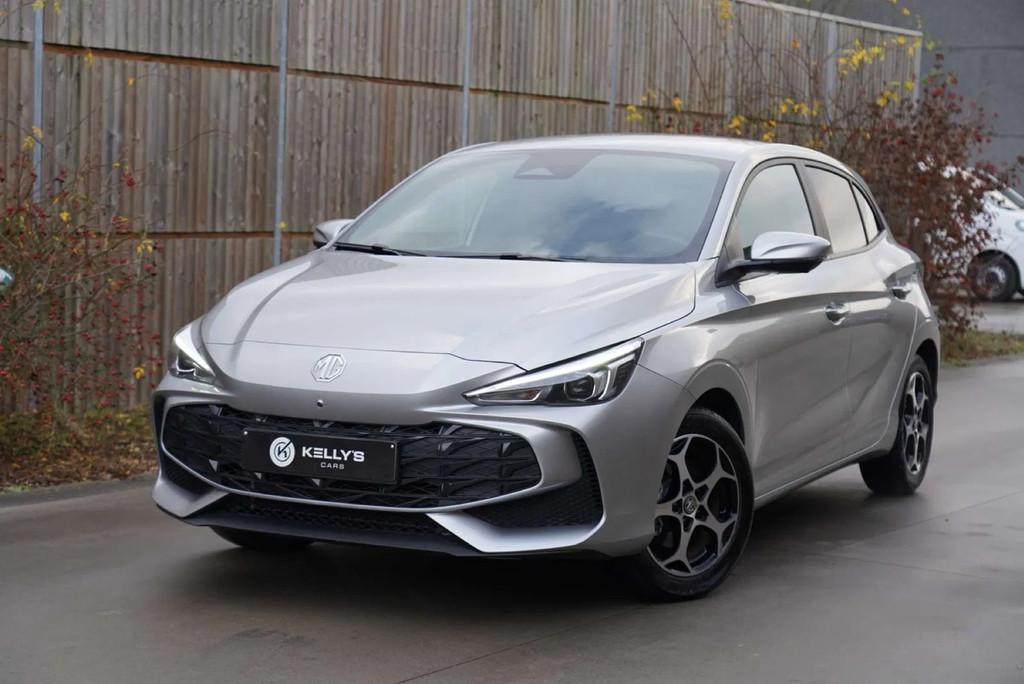 MG MG3 3 Hybrid+ Luxury*1ste eig*Topstaat! (automatique), Autos, MG, Argent ou Gris, Achat, 143 kW, Noir