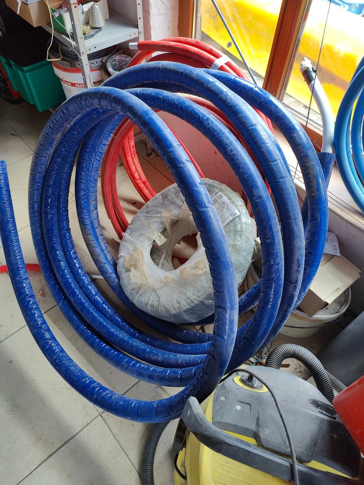 Alpex 32mm blauw, Ophalen
