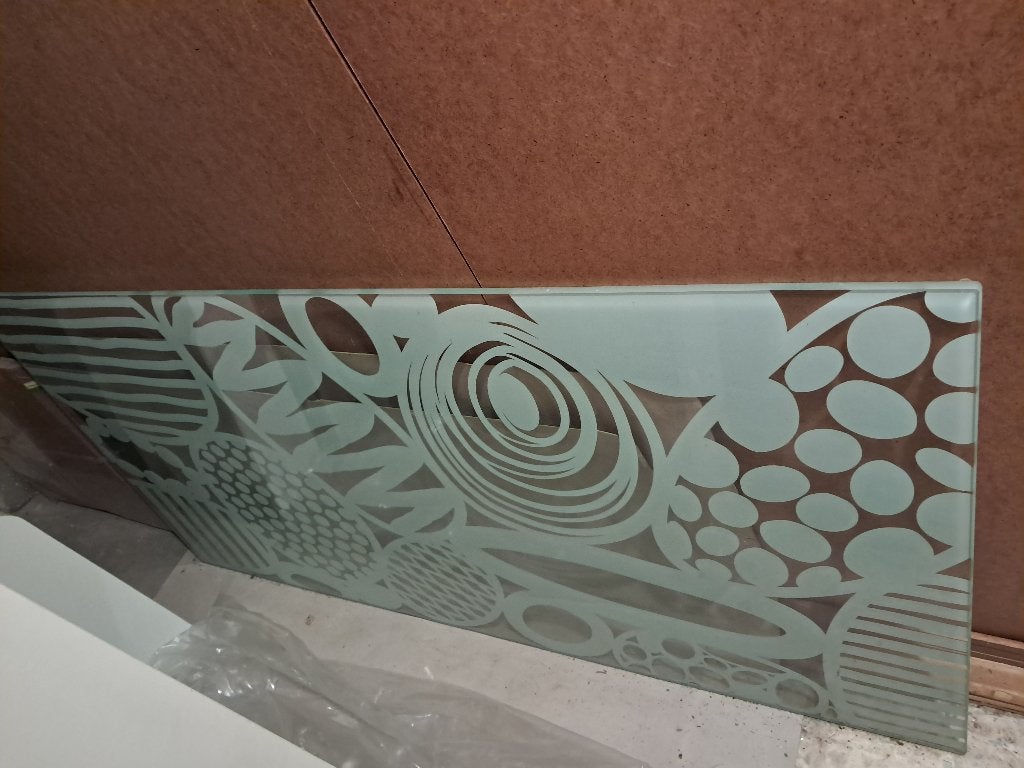 Tablette bureau en verre ikea, Enlèvement, IKEA, Verre, 73 cm