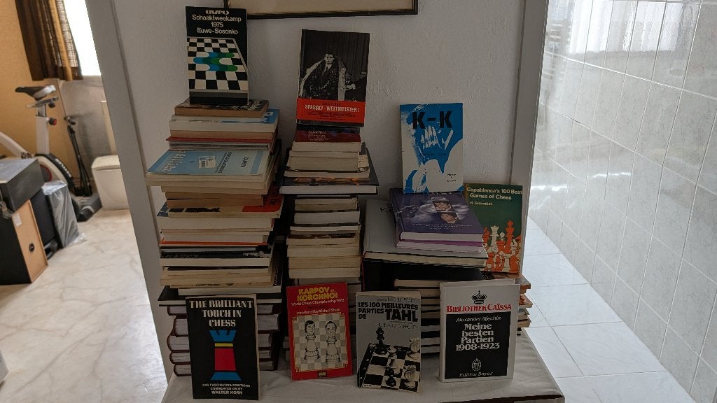 Collectie schaakboeken, Boeken, Ophalen, Gelezen