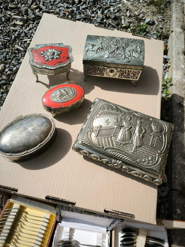 Lot juwelenkistjes jaren 60 Japan, Antiek en Kunst, Ophalen