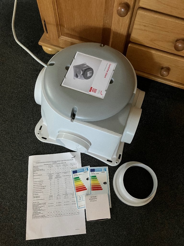Zehnder comfofan silent - ventilatiebox - nieuw, Verzenden, Nieuw, Afzuiger