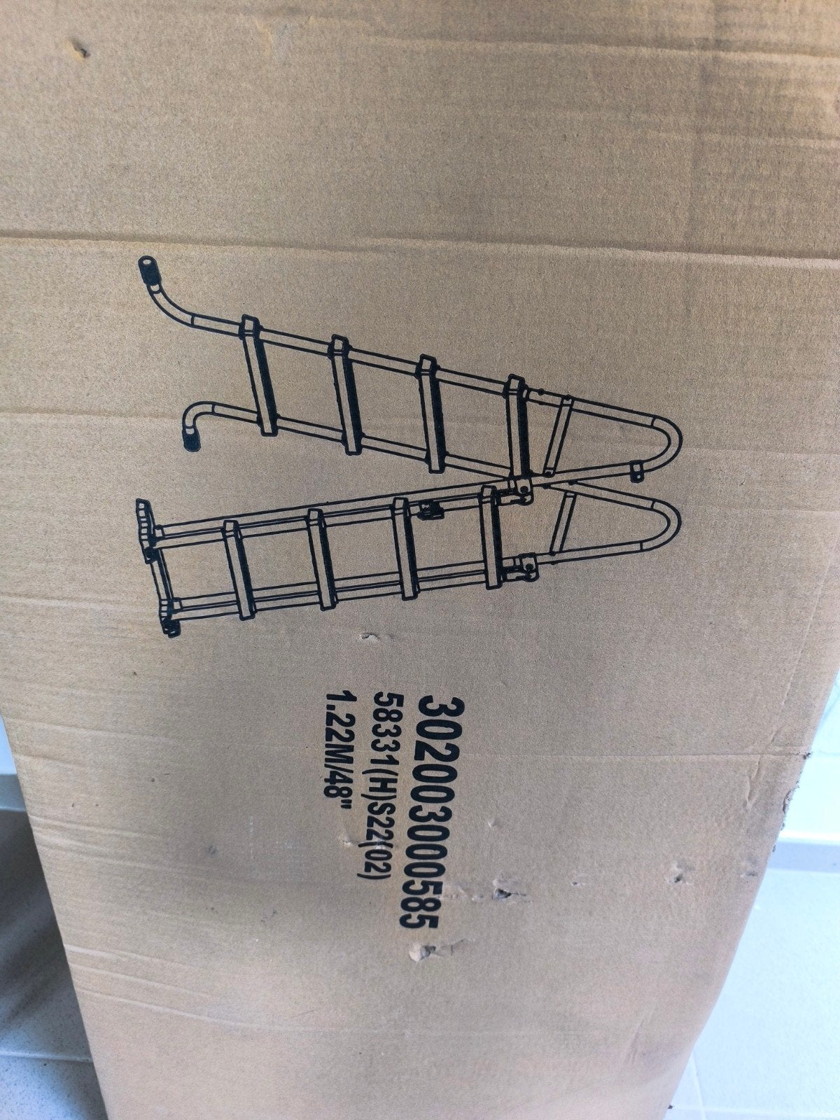 Zwembad TRAP, Ophalen