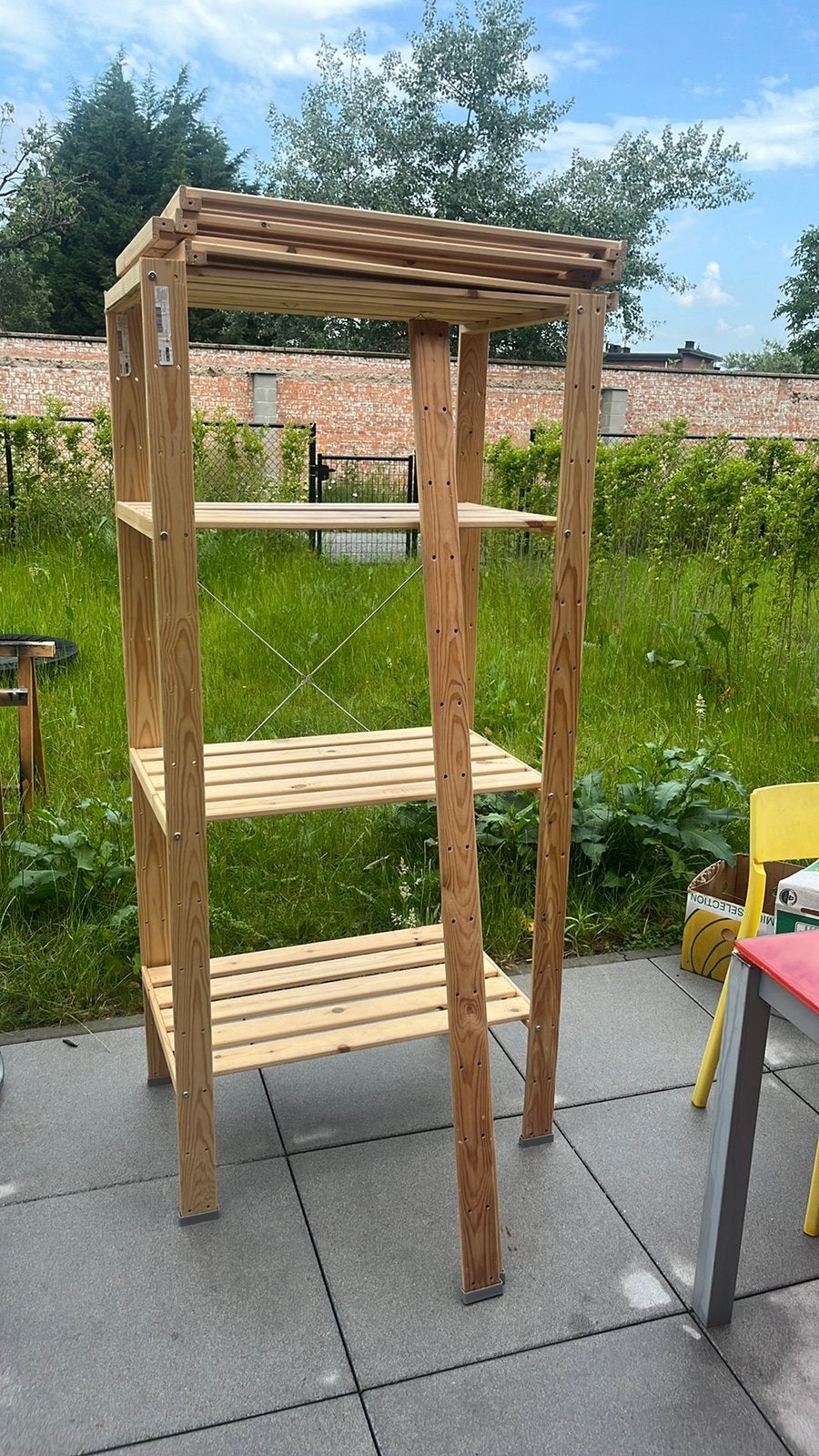 Houten rek (Ikea hejne), Ophalen, Gebruikt, Hout, Overige typen