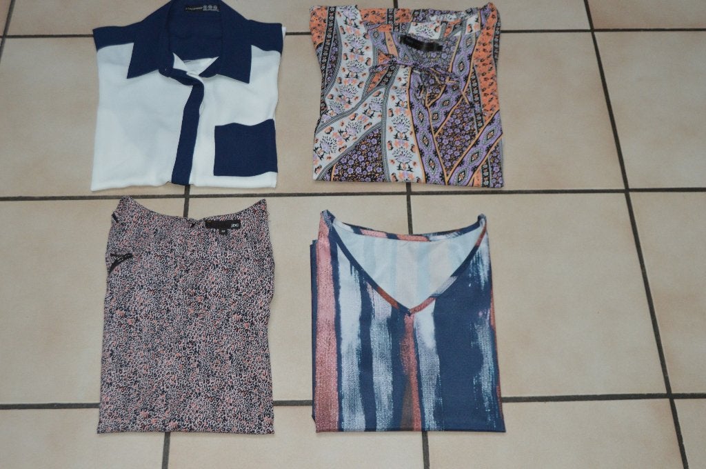 Jolis Tops Chemisiers Taille 42 comme NEUFS à 5€ pièce, Taille 42/44 (L), Enlèvement ou Envoi, Comme neuf, Multicolore