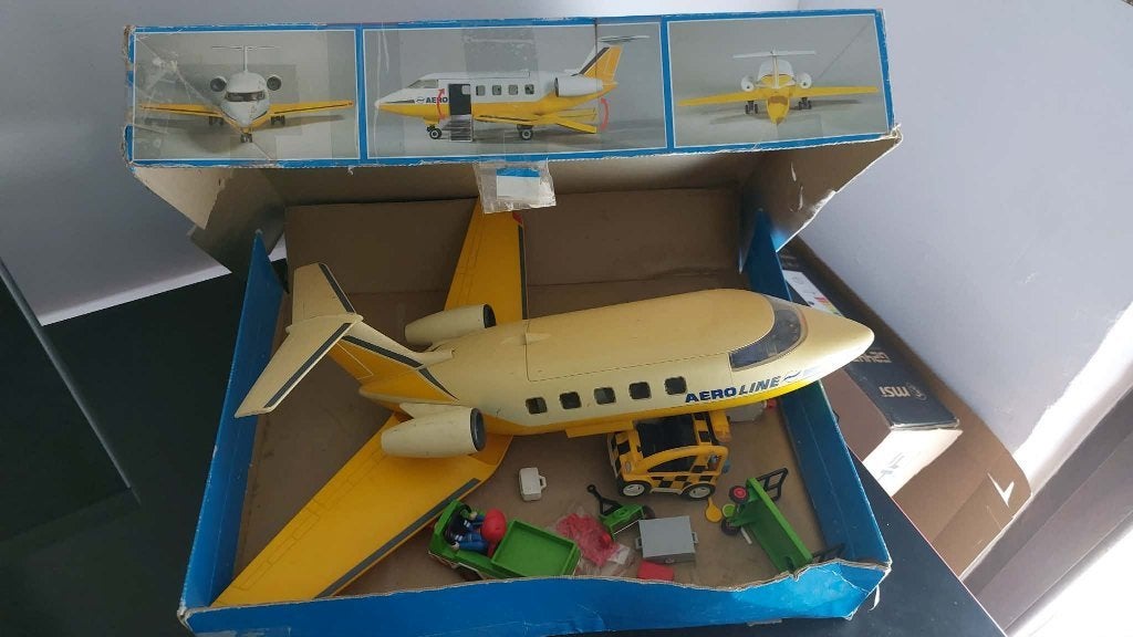 Lot avion Playmobil, Enfants & Bébés, Enlèvement, Utilisé