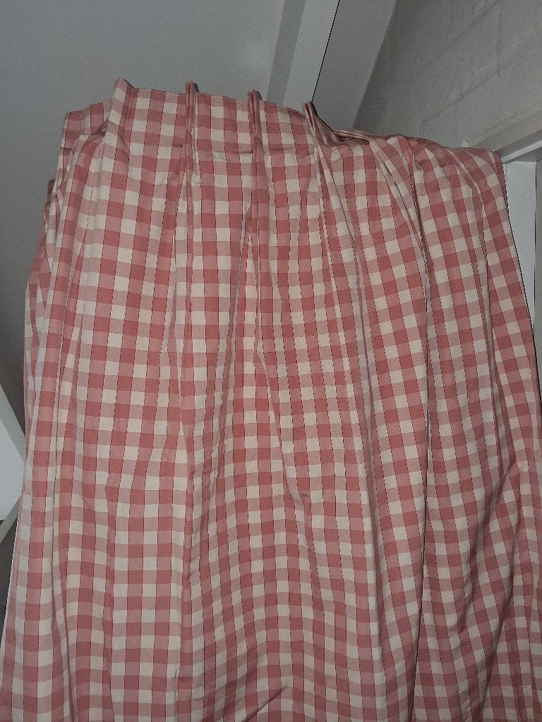 Landelijke grodijnen, Huis en Inrichting, Stoffering | Gordijnen en Lamellen, Ophalen, 400 cm, Overige merken, Met haken