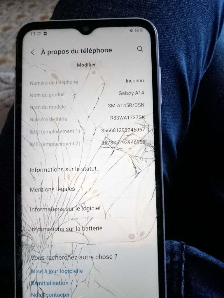Samsung A14, Télécoms, Téléphonie mobile | Samsung, Enlèvement, Utilisé, Autres modèles