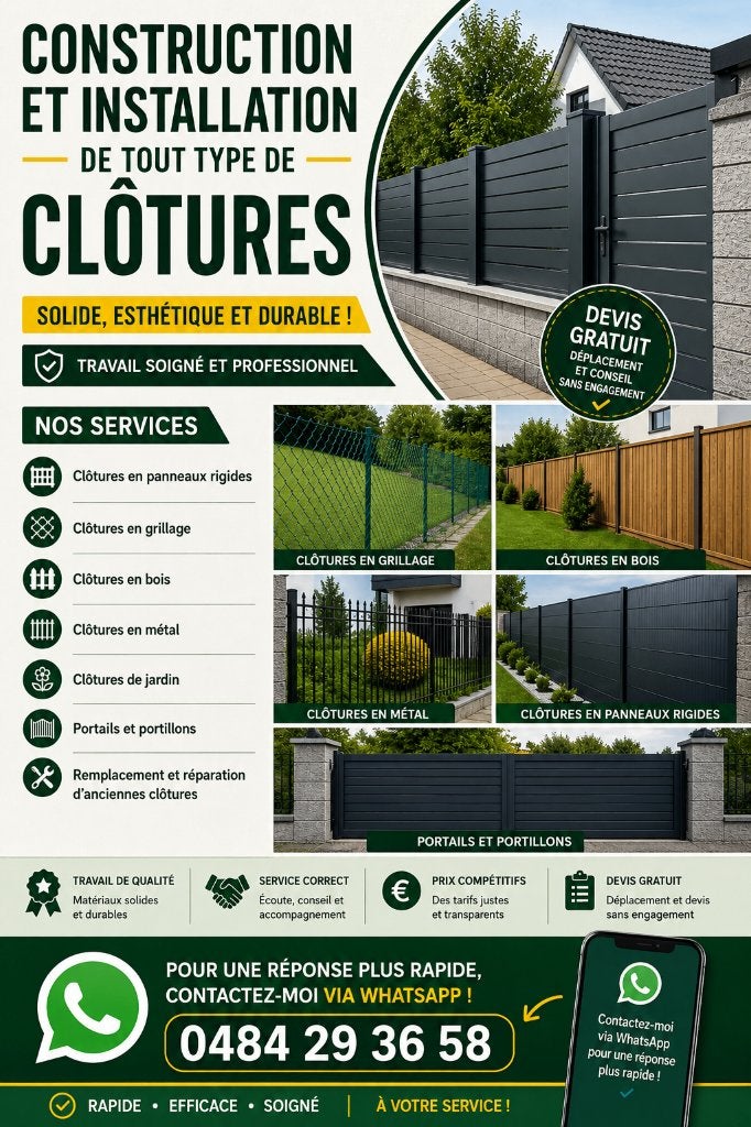 IS Green Service Jardinier 0484293658, Trottoir