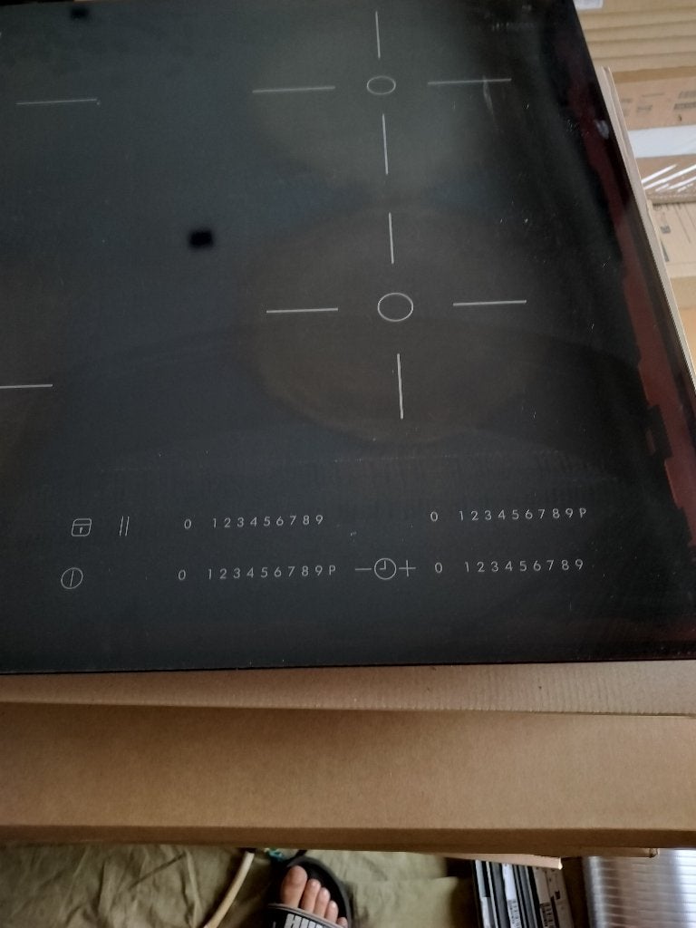 Inductie kookplaat Ikea, Ophalen, 4 kookzones, Zo goed als nieuw, Inbouw