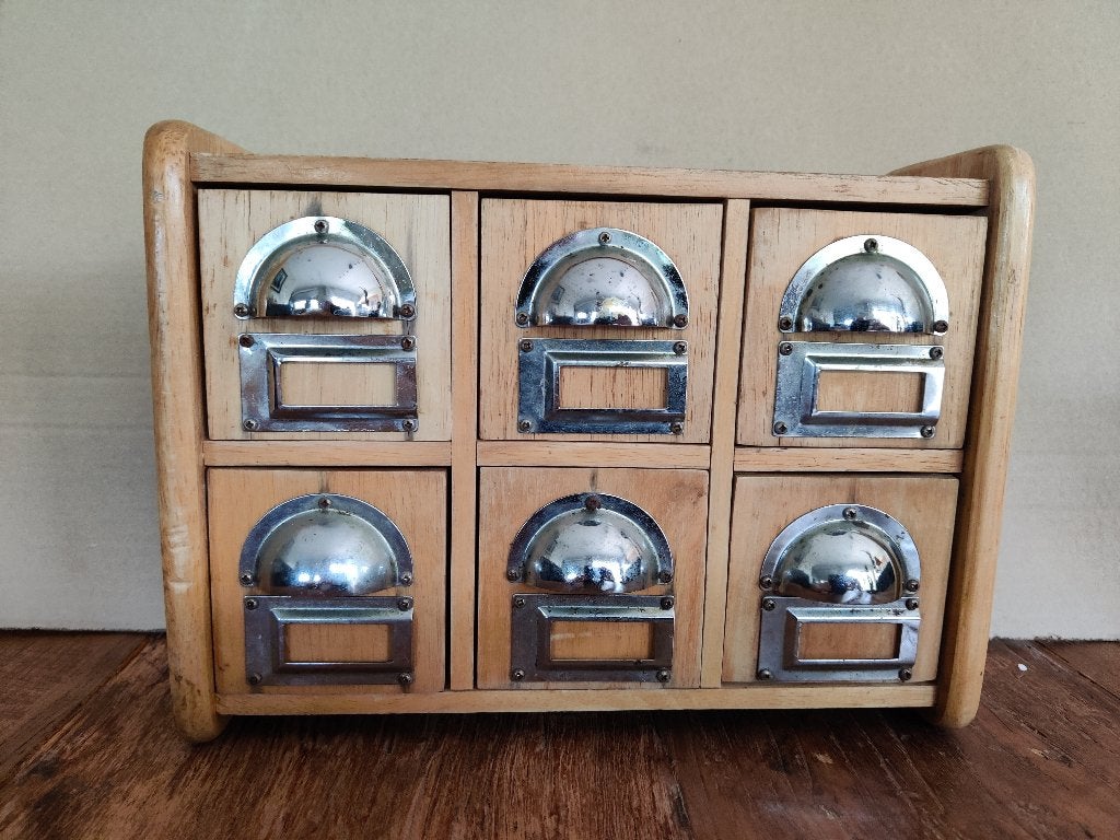 Vintage Ladekast, Gebruikt, Ophalen of Verzenden, Bruin, Vintage