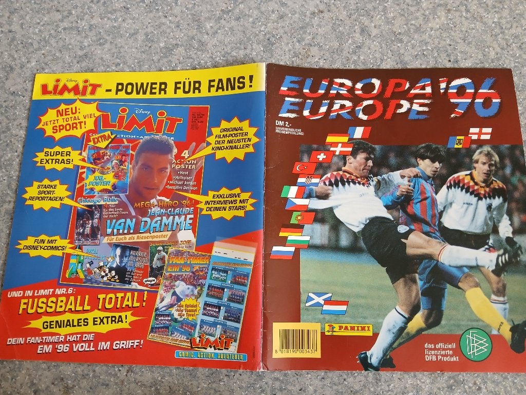 Panini ek 96 duitse versie, Ophalen of Verzenden