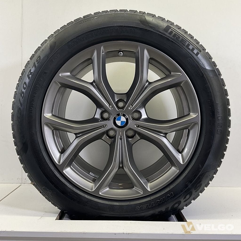 BMW X5 G05 EN X6 G06 SET VELGEN + WINTERBANDEN 19 INCH ORIG., 19 inch, Gebruikt, -, 265 mm