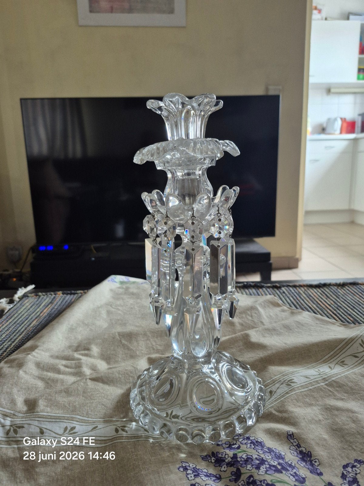 Bacarat, Enlèvement ou Envoi, Cristal