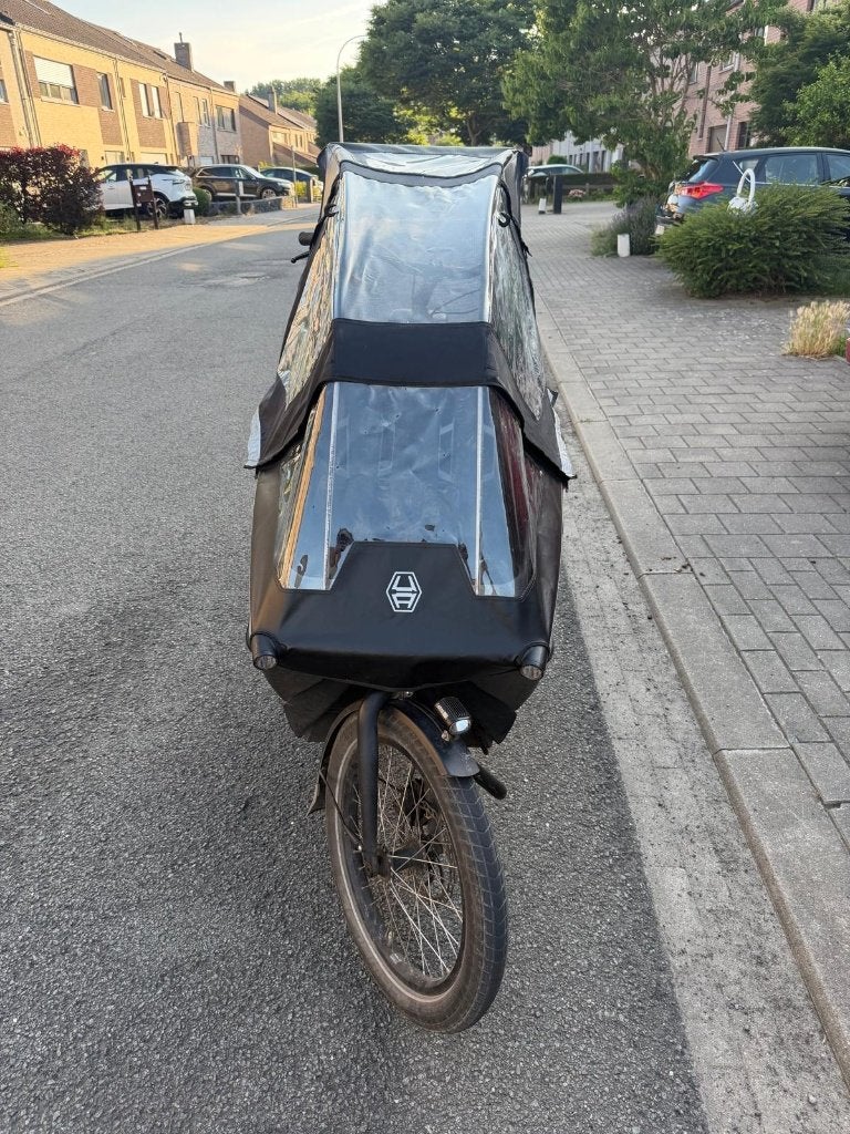 Urban Arrow bakfiets 2022, Gebruikt, 3 kinderen, Elektrisch, Schijfrem
