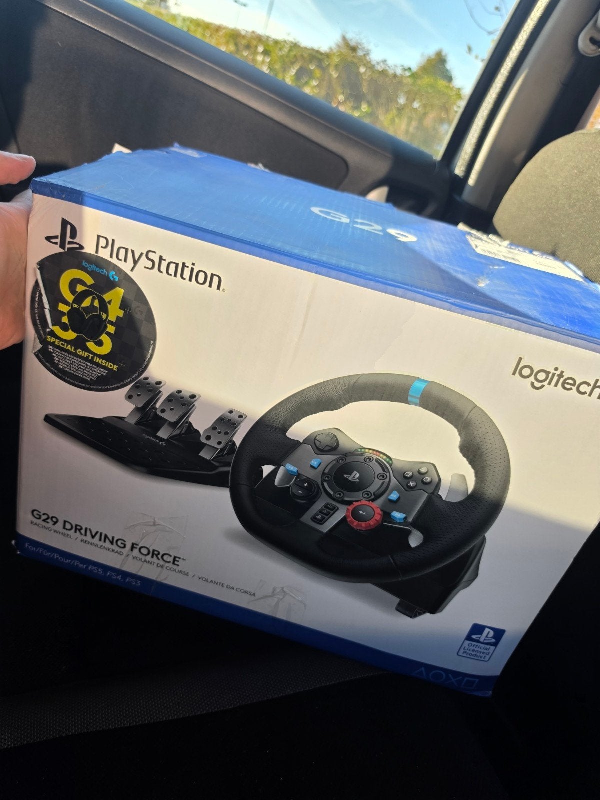 logitech g29 ps5, Consoles de jeu & Jeux vidéo, Enlèvement, Neuf, Volant ou Pédales, PlayStation 4