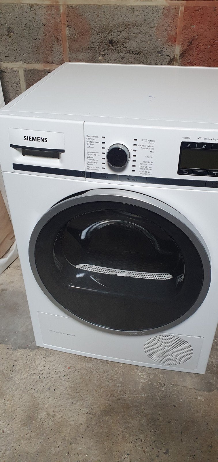 Seche linge, Enlèvement