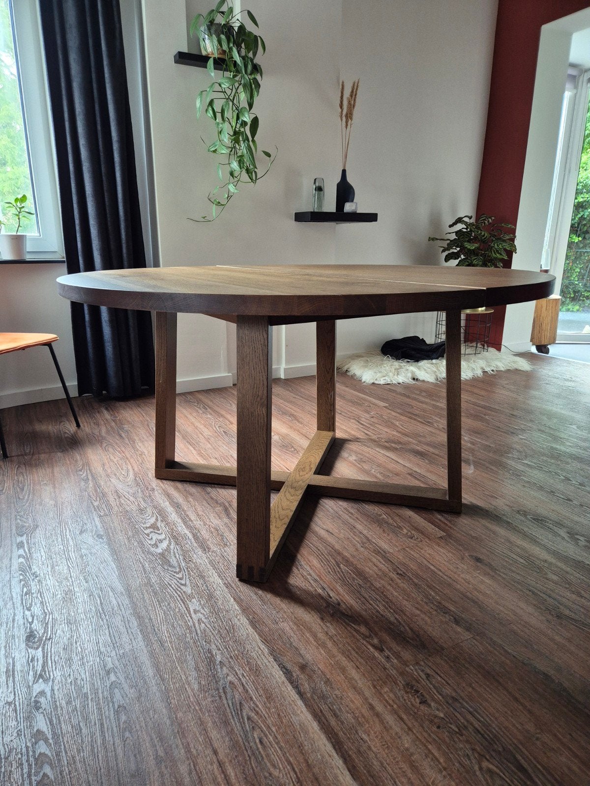 ikea eettafel, Ophalen, 100 tot 150 cm, Zo goed als nieuw, 150 tot 200 cm