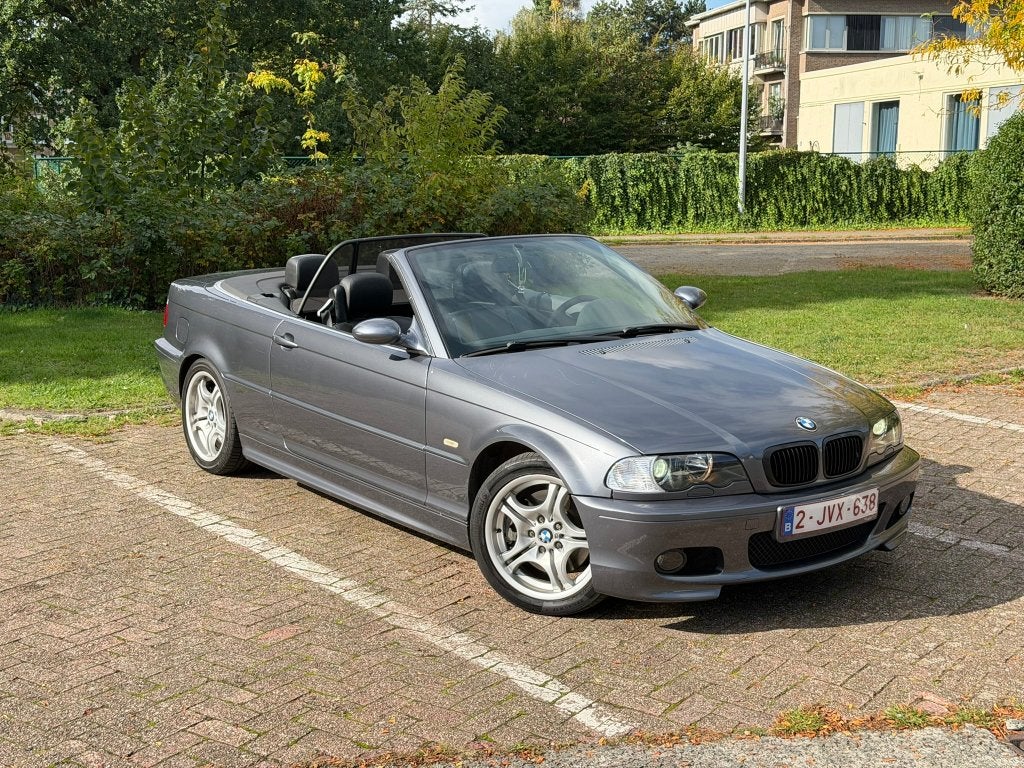 BMW 330 Ci Cabrio - Automaat - M-Pakket - Gereviseerde Motor, Autos, Cuir, Argent ou Gris, Achat, Cabriolet