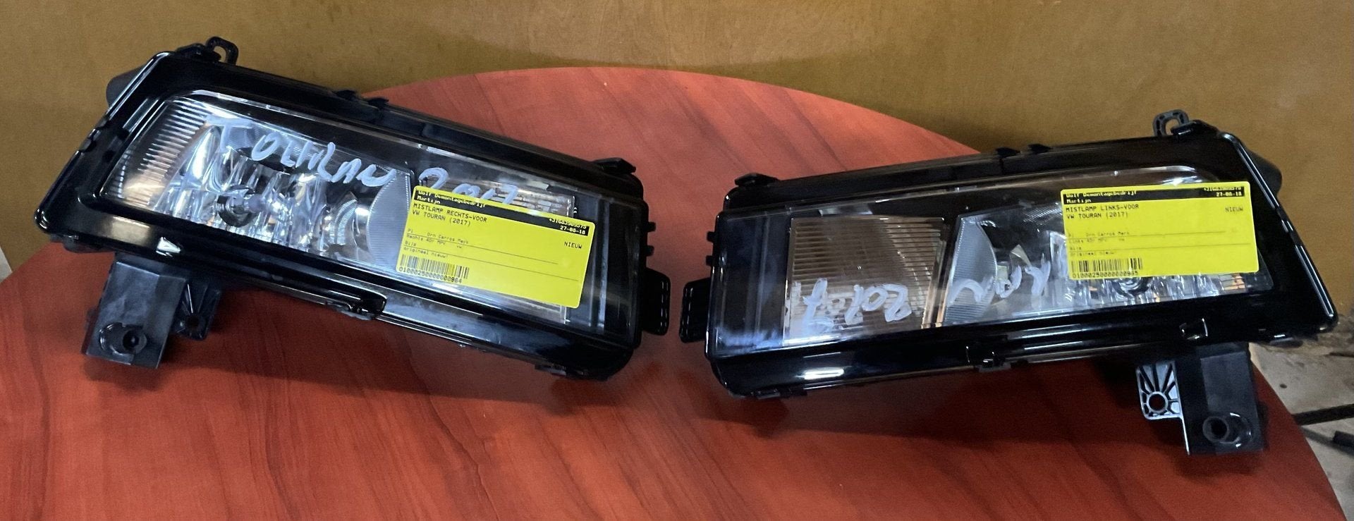 Nette VW Touran 2017 mistlamp set VOOR, -, Origine de la pièce connue, Utilisé, -