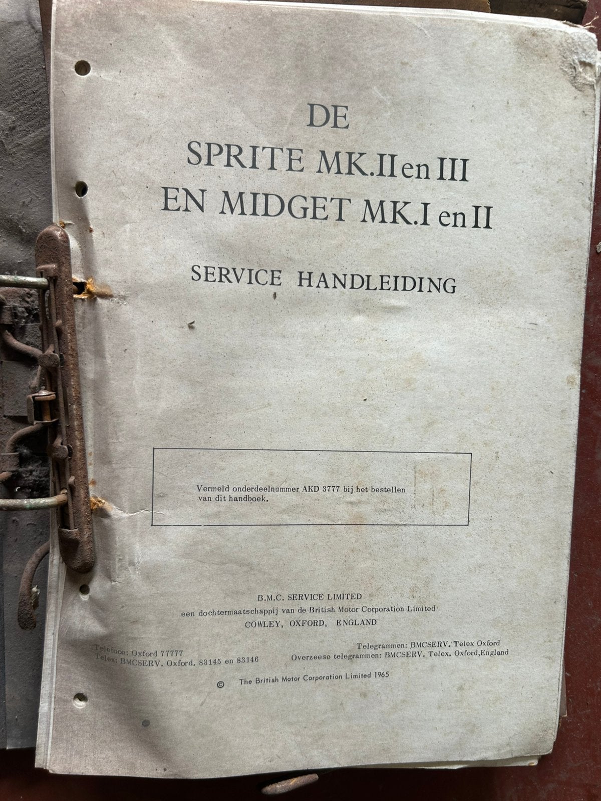 Truimpf sprite  en miget, Ophalen