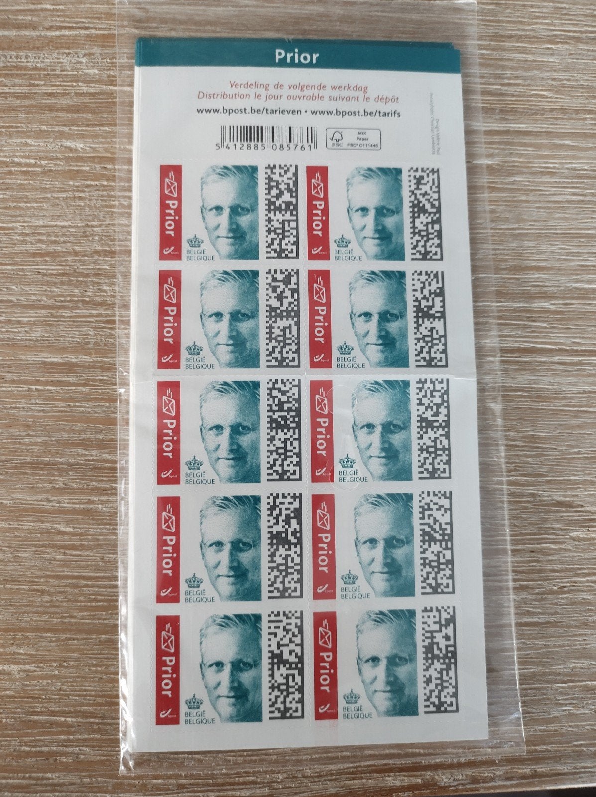 timbres poste prior, Enlèvement ou Envoi