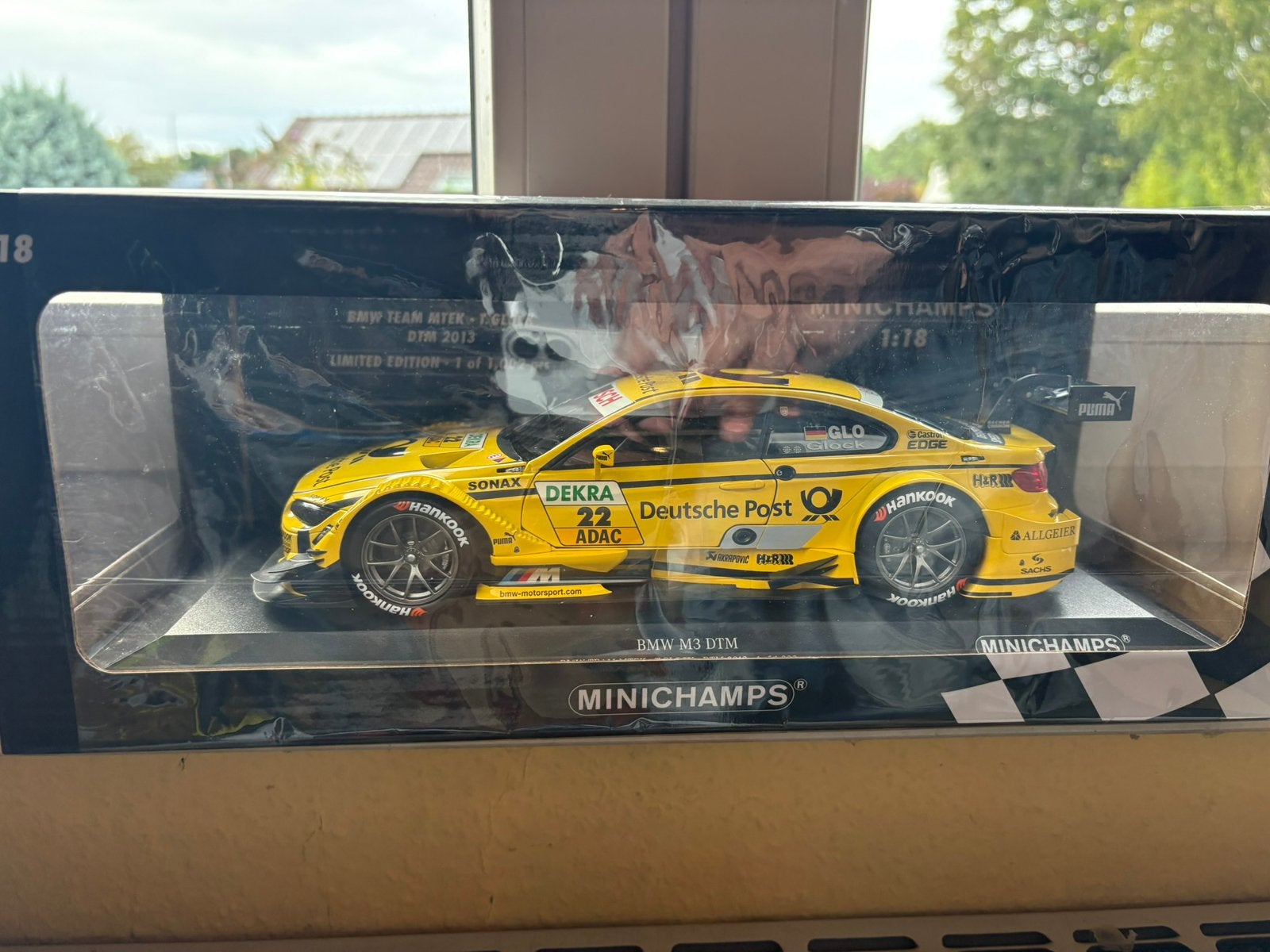 BMW M3 DTM, Enlèvement, Comme neuf