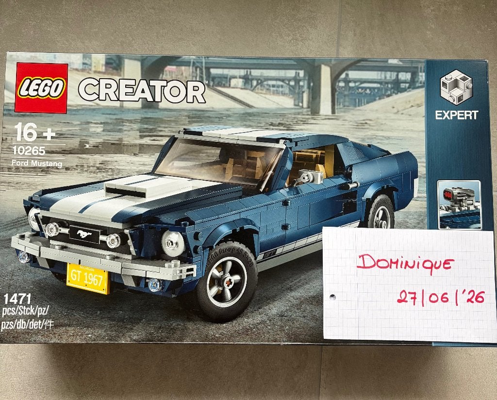 LEGO MUSTANG 10265, Ophalen, Nieuw