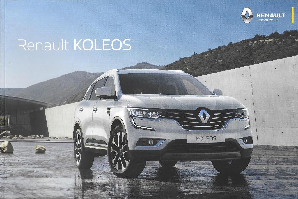 RENAULT KOLEOS  2019, Boeken, Auto's | Folders en Tijdschriften, Ophalen of Verzenden, Zo goed als nieuw, Renault