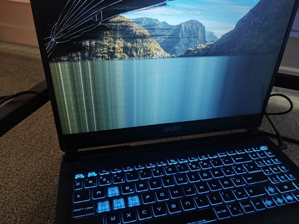 laptop msi, Ophalen, Gebruikt
