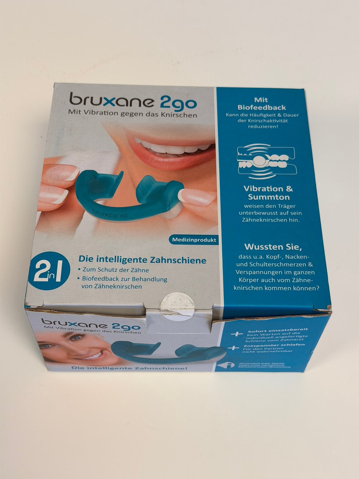 bruXane 2go Anti-Knarsbitje tandenknars Biofeedback – Nieuw, Ophalen of Verzenden, Nieuw