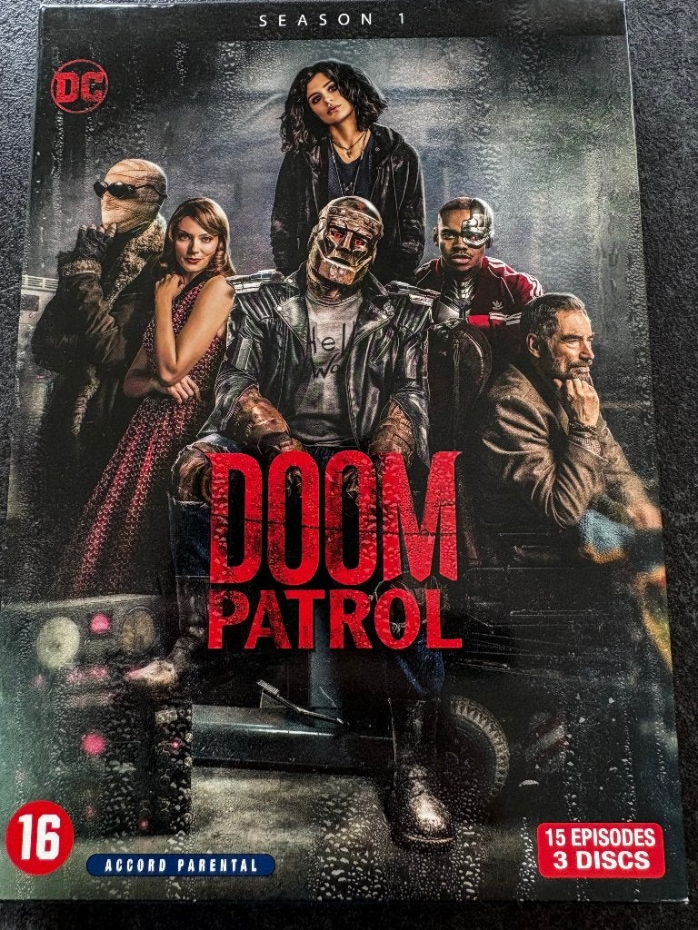 Doom Patrol, seizoen 1 DVD, Cd's en Dvd's, Vanaf 16 jaar, Seizoen 1, Nederlands, Science Fiction en Fantasy