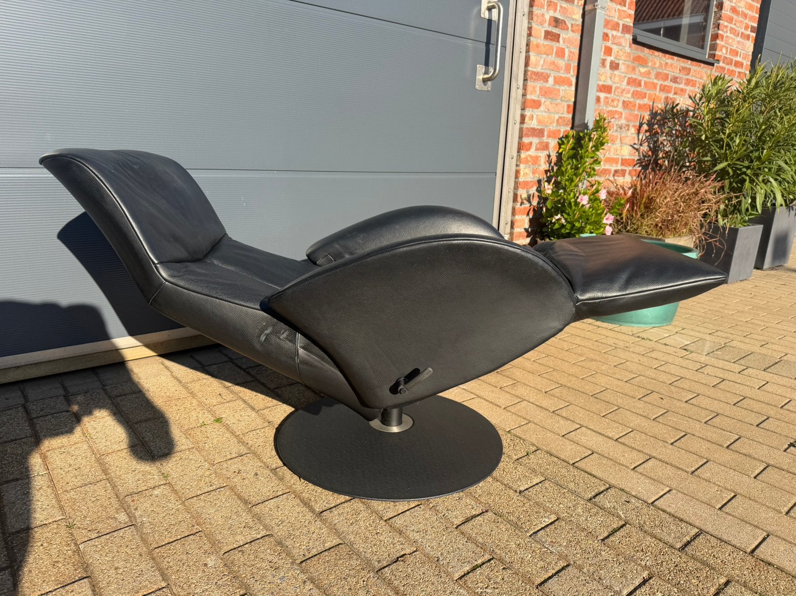 Jori Symphony relax Celia zwart leder, Medi, Mono-move, Ophalen of Verzenden, Leolux rolf benz natuzzi minotti xooon himolla hukla stressless