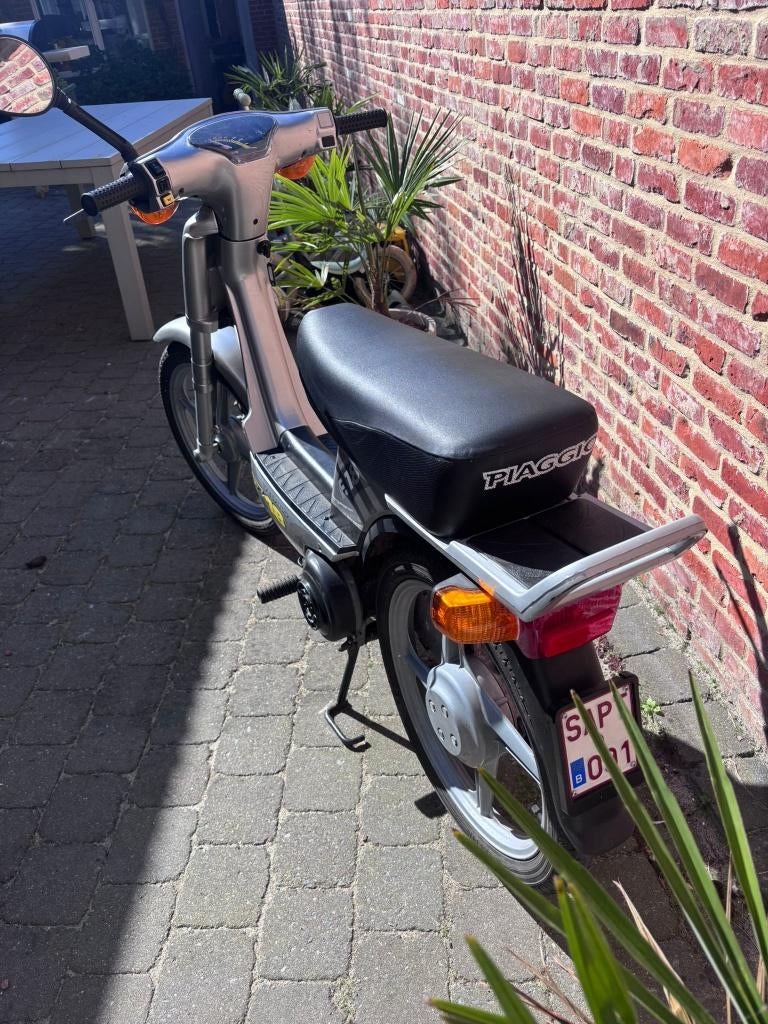 Piaggio Vespino F18 - nog geen 3000km - 2002 - 50cc-25 km/h, Piaggio, Enlèvement, Utilisé, Classe A (25 km/h)